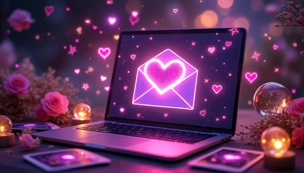 Divination amoureuse par email : comprendre les messages de votre cœur